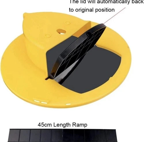 Mouse Rat Trap Flip & Slide Mouse Trap Bucket Catcher Mousetrap Slide Bucket Lid