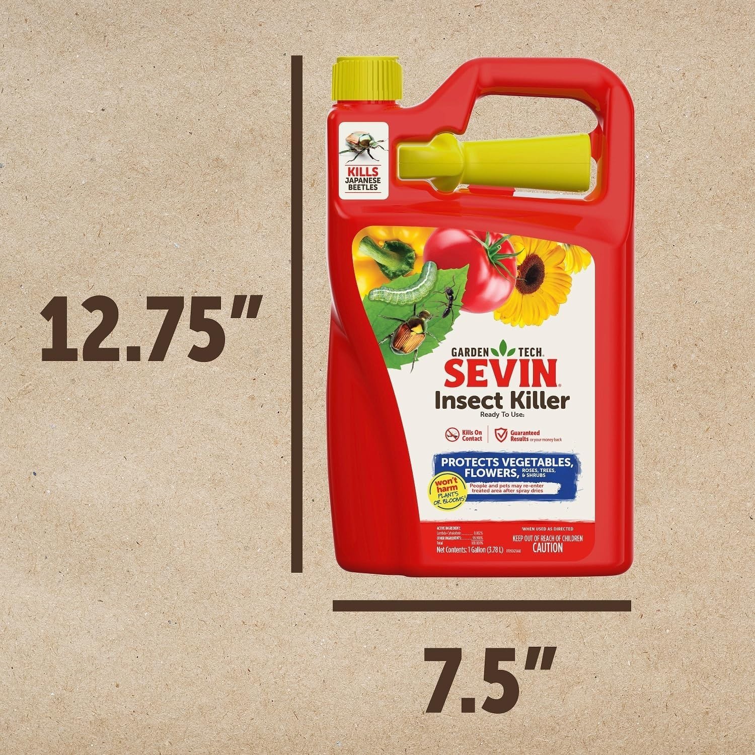 Sevin Insect Killer 1 Gallon Ready-to-Use Sprayer Garden Pest Control 100547234
