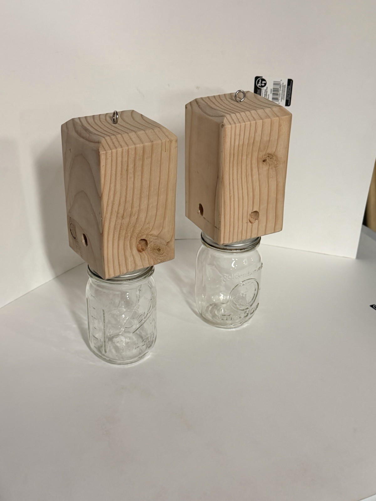 Handmade Carpenter Bee Trap Set of 2 Carpenter Bee Traps