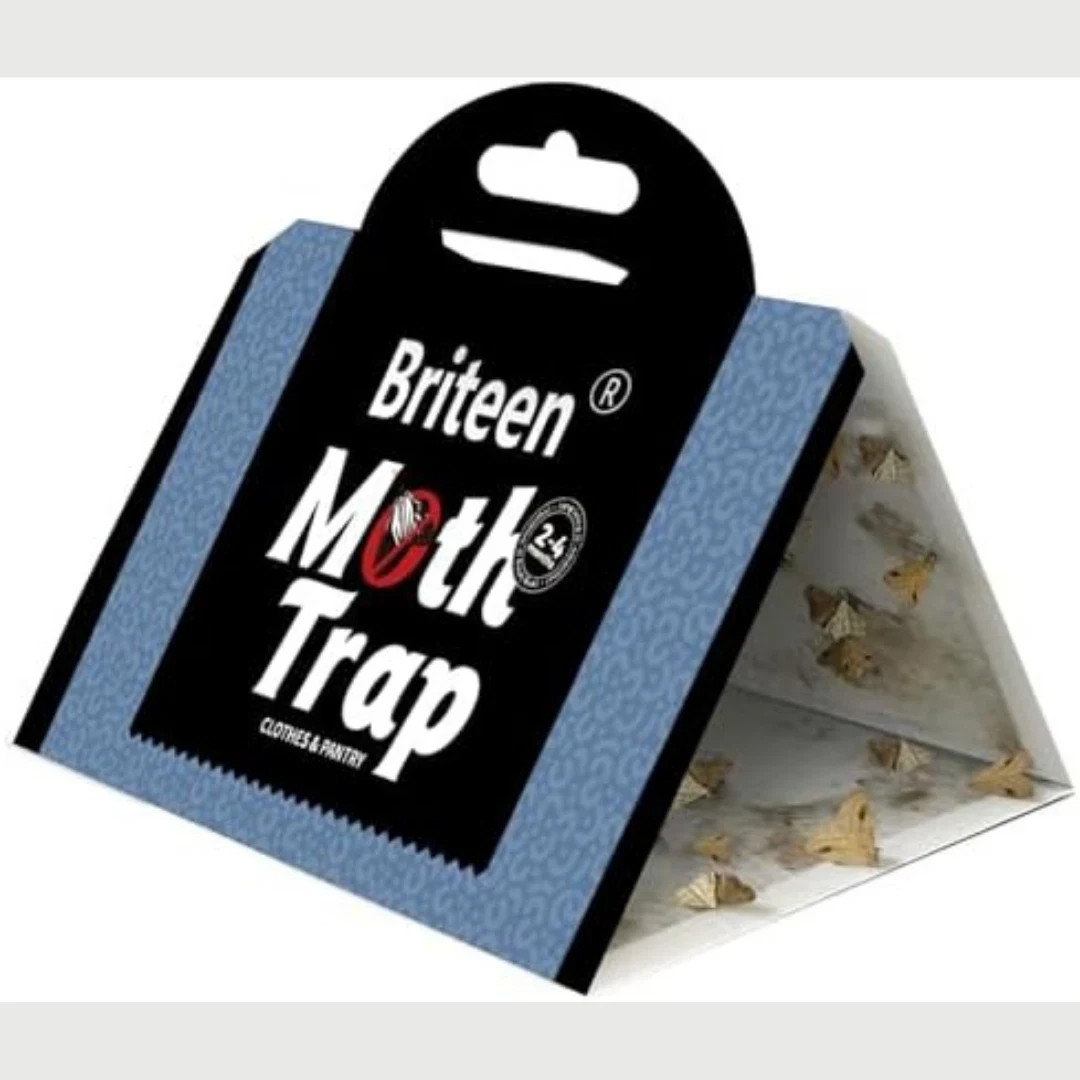 10 Pack Pantry Moth Traps Safe and Effective for Food and Clothing- Glue Traps w