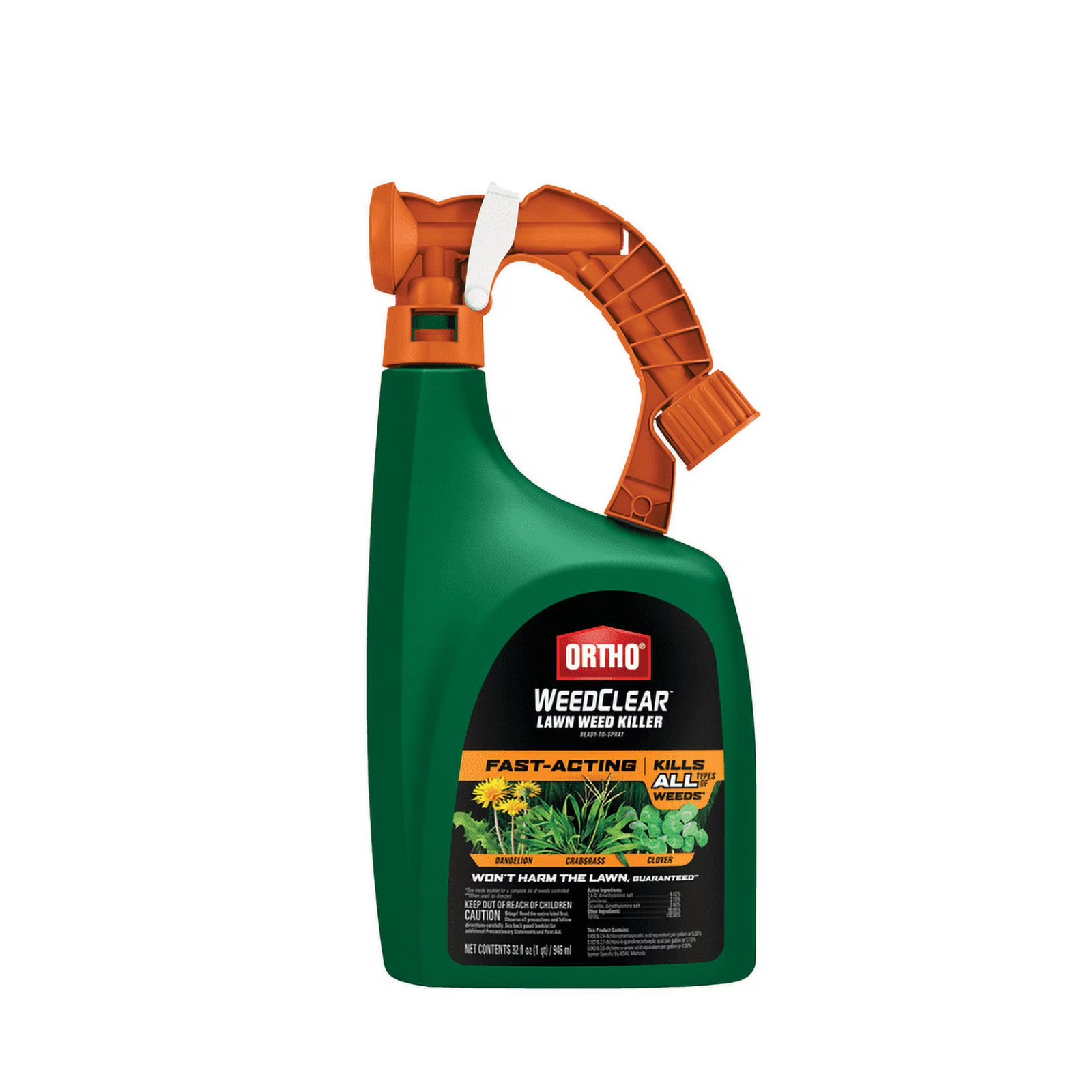 Ortho WeedClear Lawn Weed Killer Ready-To-Spray, Kills Crabgrass and Dandelion,