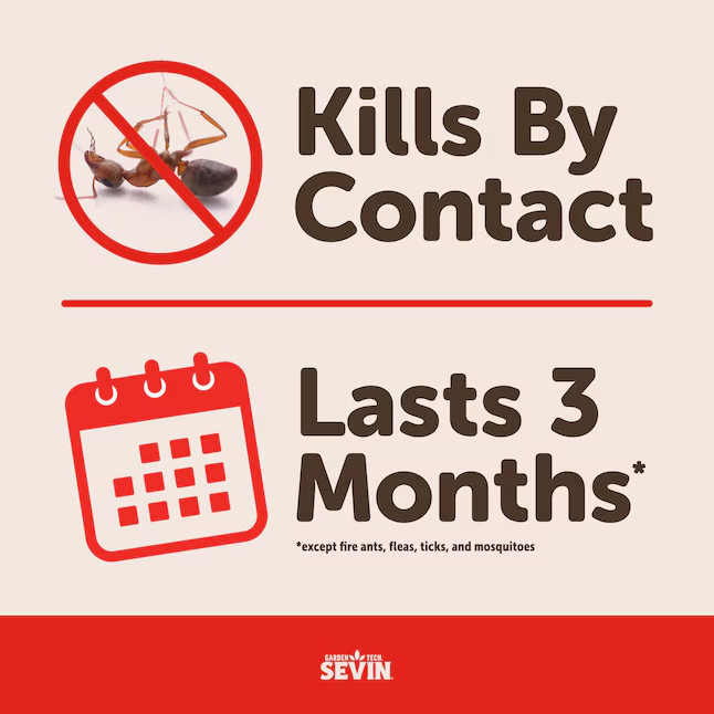 Sevin Insect Killer Ready to Use 1 Gallon Outdoor Bug Control Spray