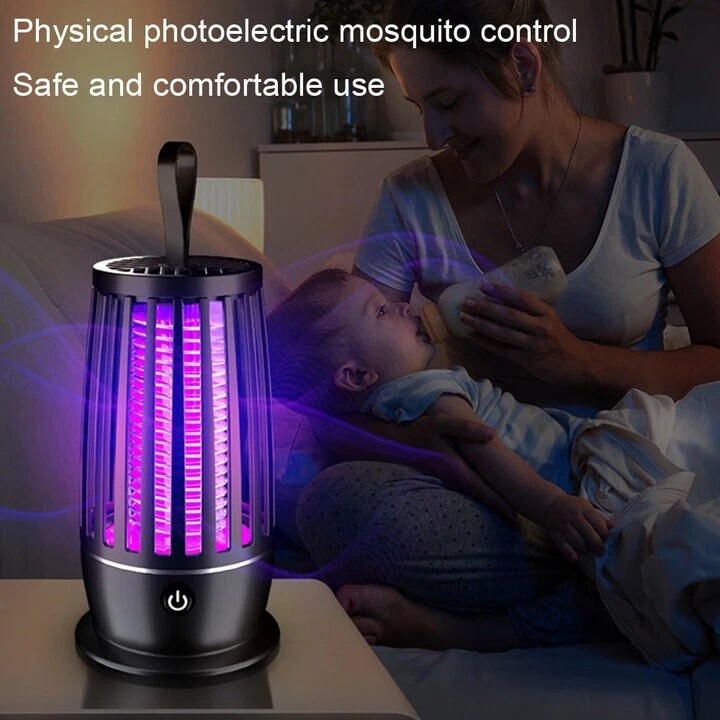 2PACK Electric Fly Bug Zapper Mosquito Insect Killer LED Light Control Lamp Home
