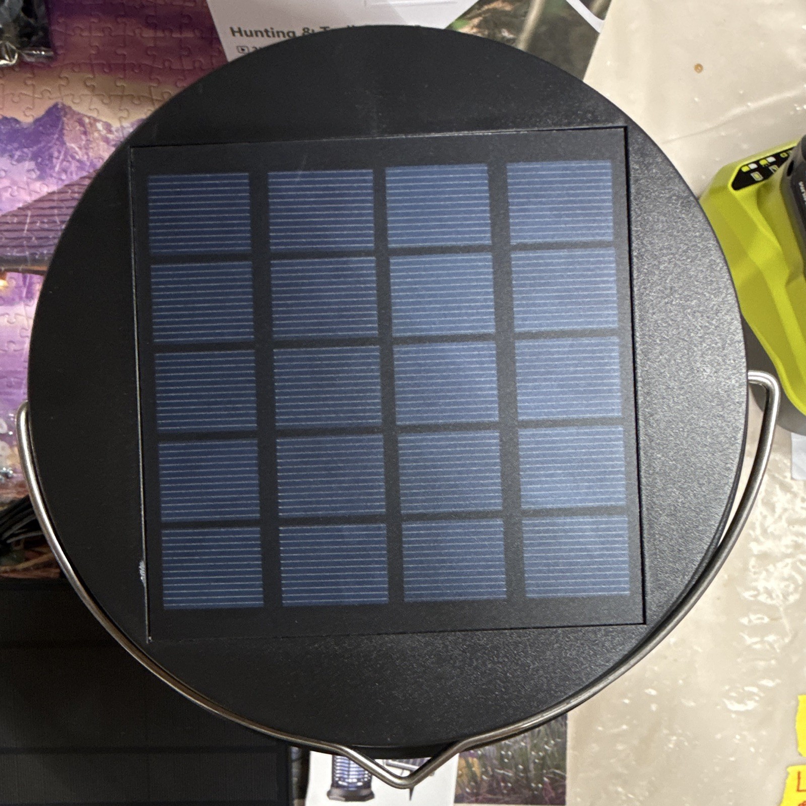 PALONE Bug Zapper Lantern LT-808S Black Solar/USB Indoor/Outdoor