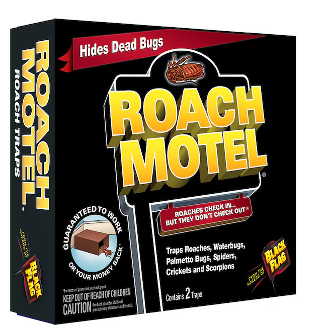 Black Flag Roach Motel Roach Bait & Glue Trap, 24 Pack, Lot of 12 Boxes HG11020