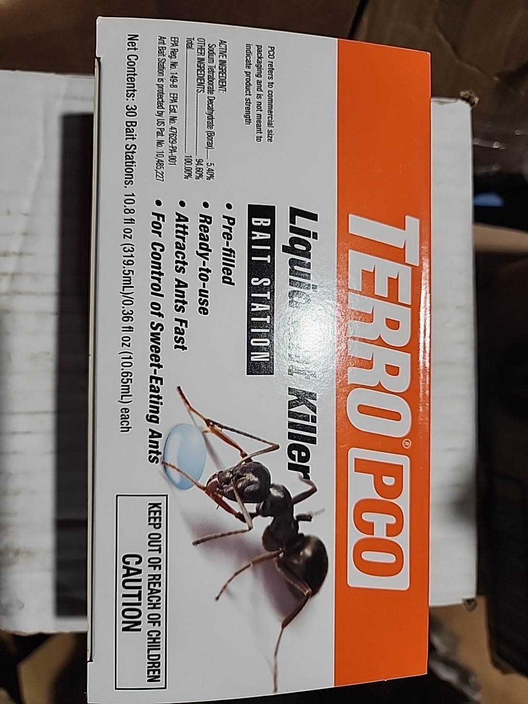 New Terro PCO Liquid Ant Killer Bait Stations 30 Bait Stations