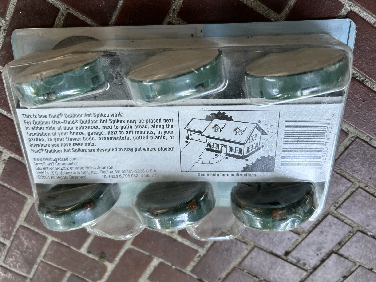 Raid Outdoor Ant Spikes 6 pack SEALED New In Package