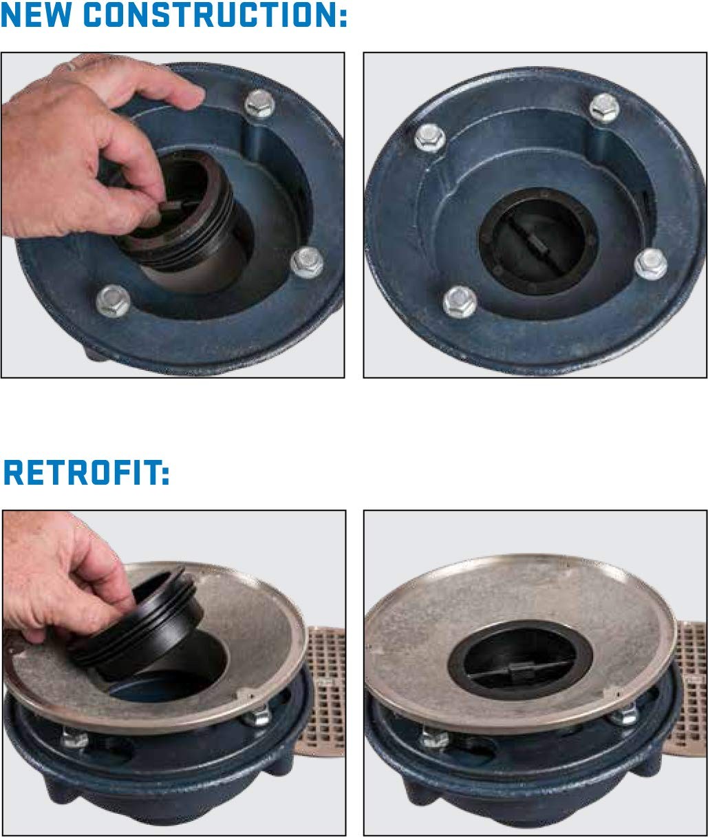 69440 Trap-Tite 4″ Floor Drain Trap Seal