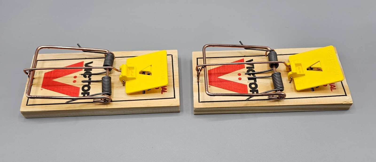 Victor M205 Rat Trap Wooden Traditional Trap Lot Of 2