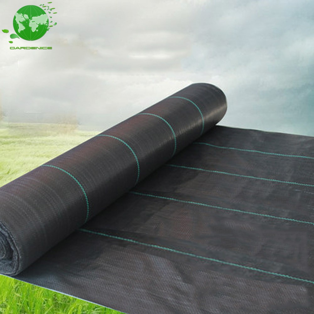4×300FT Polypropylene 3.2 Ounce Weed Cover Weed Barrier Fabric Ground Landscape