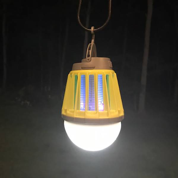 Aladdin Hanging Mosquito Killer Outdoor Camping Lantern Ultraviolet LED USB 5 in