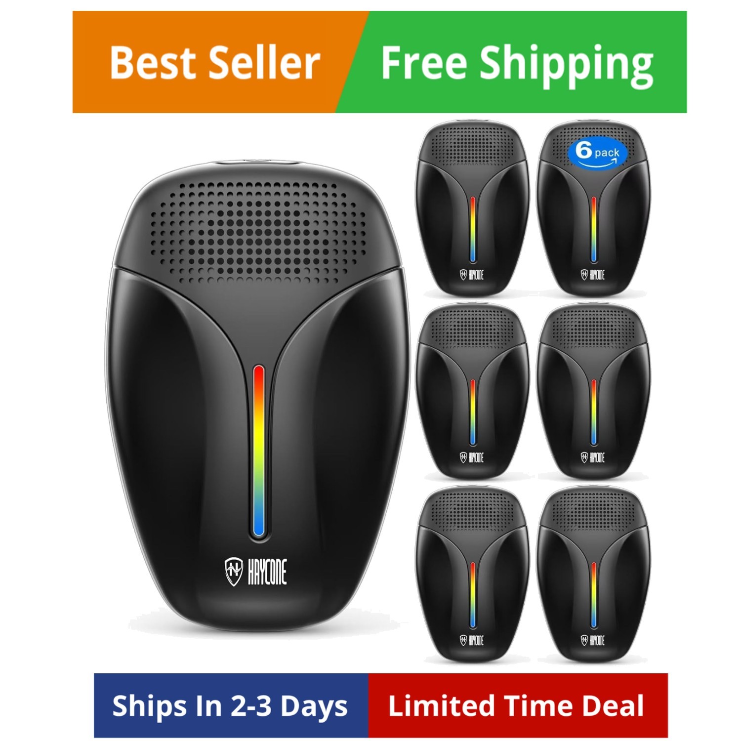 Upgraded Ultrasonic Repeller & Insect Indoor Repeller,Ultrasonic and Repellen…