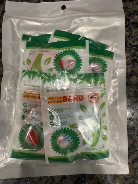 10 Pack Anti Bug Insect Pest Repellent Bracelet Wrist Band Natural Protection US