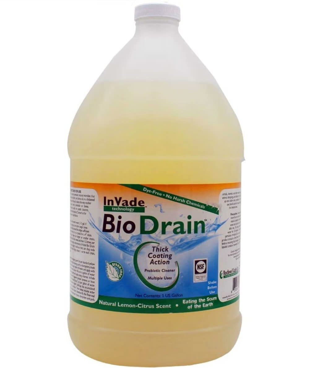 1 Gal InVade Bio Drain Gel Control Drain & Fruit Flies Odors “Sugar Snake”