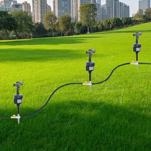 Motion Activated Sprinkler to Deter Animal Cat, Birds, 1 unit[no solar panel]