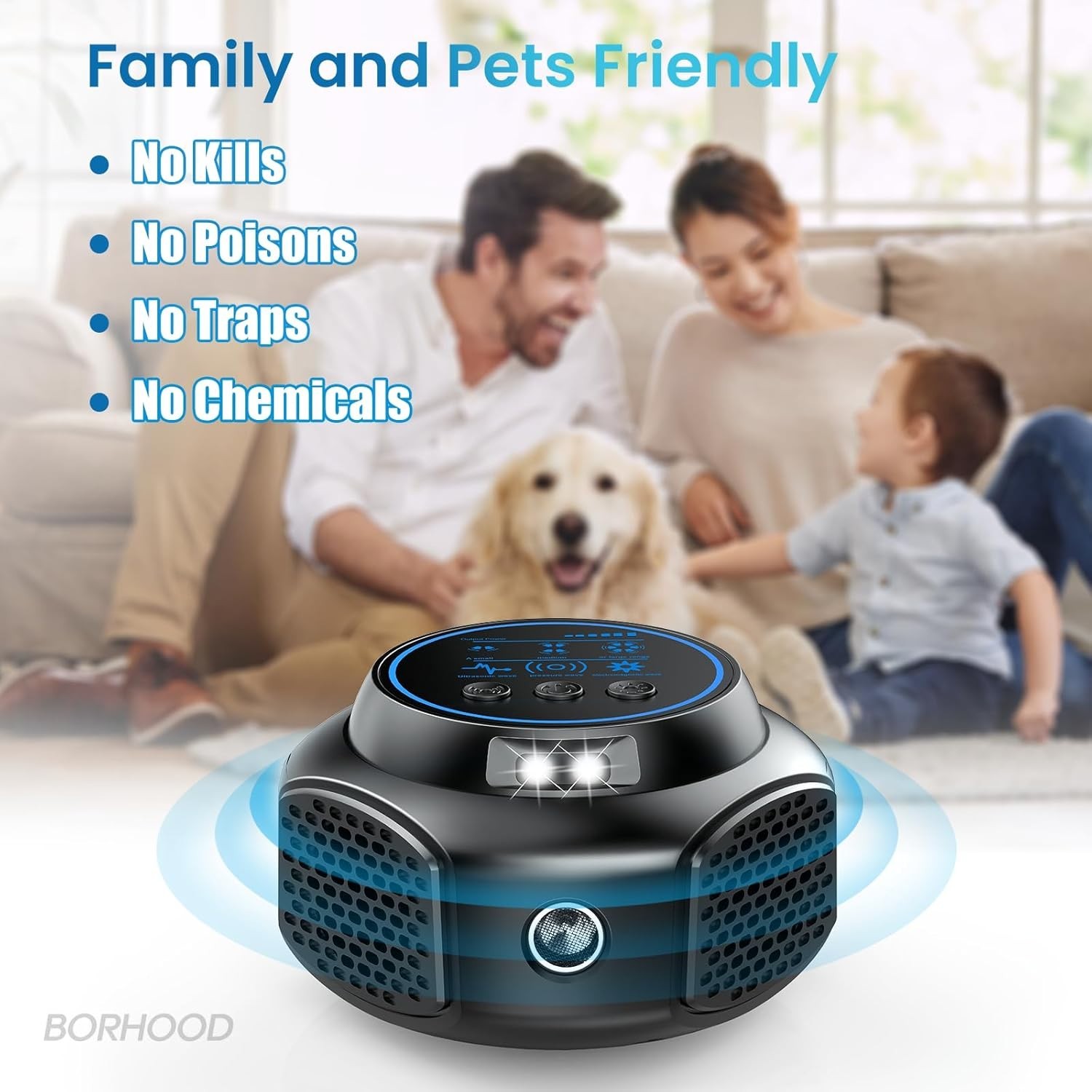 Ultrasonic Pest Repellent Plug in Pest Insect Rodent Control Mouse Mice Roach US