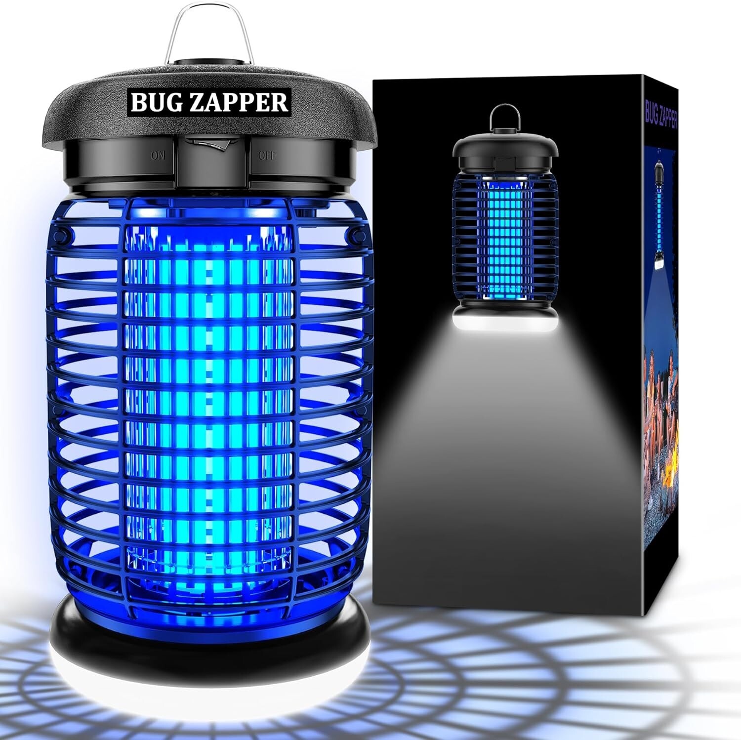 Modern LED Insect Zapper – Dual Action for Mosquito Control Indoors & Outdoors