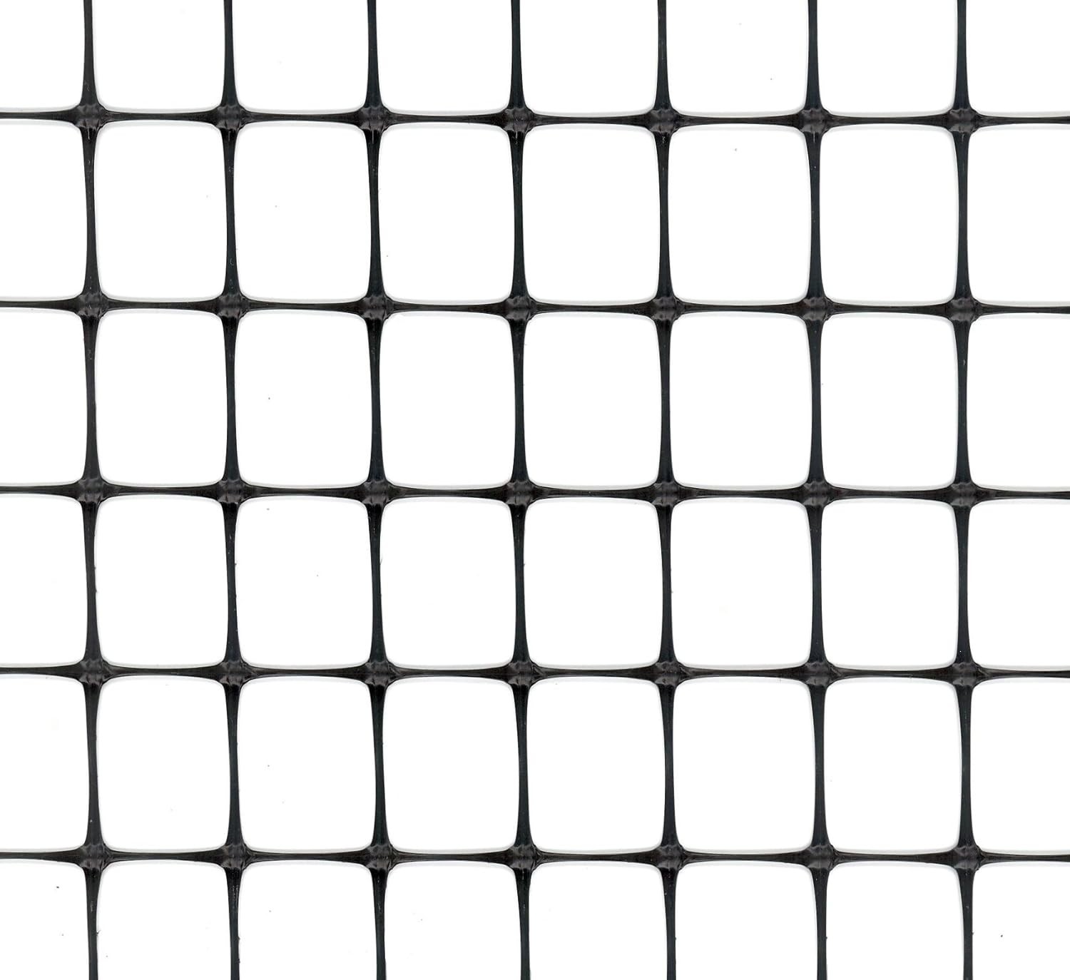 Multi-Purpose Net – Black Plastic Netting, Versatile Garden Fence – 3′ x 50′ …