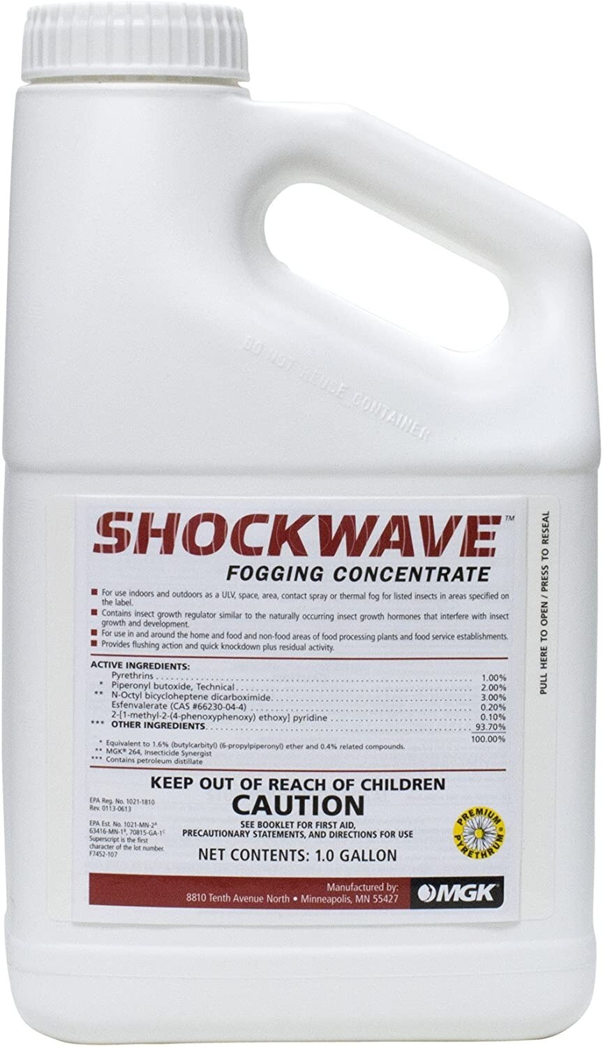 Shockwave Fogging Insecticide Concentrate with IGR 128 fl oz Bottle by MGK