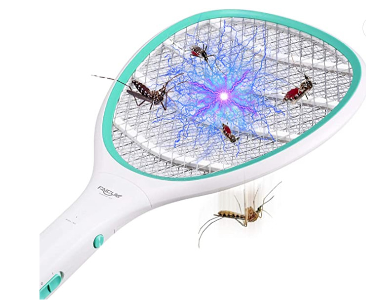 Electric Insect Killer Racket Pachi- kun Mosquito Trap Fly USB Rechargeable