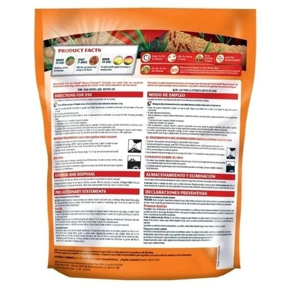Spectracide Fire Ant Shield Mound Destroyer Granules 3.5 lb Ant Killer