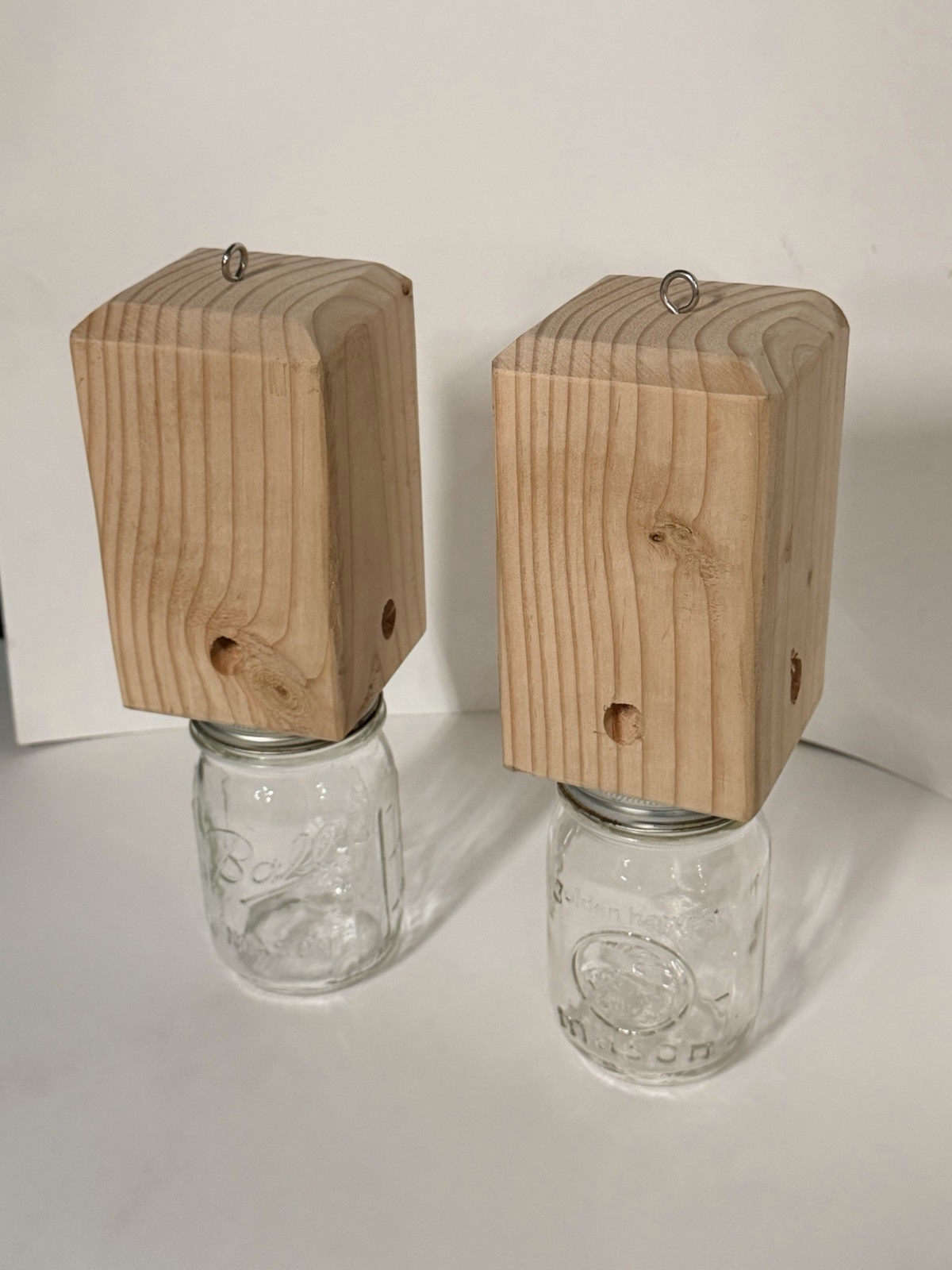 Handmade Carpenter Bee Trap Set of 2 Carpenter Bee Traps