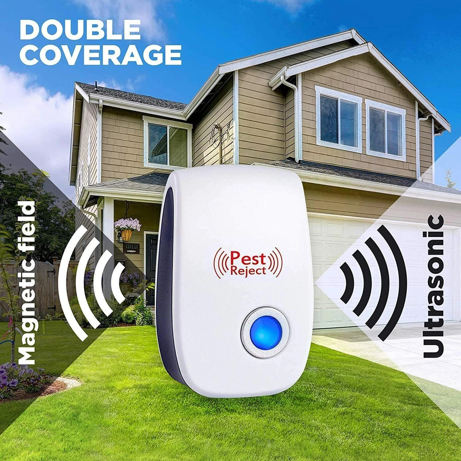 20PCS Ultrasonic Pest Control Repellers Electronic Repellent Mice Rat for Home
