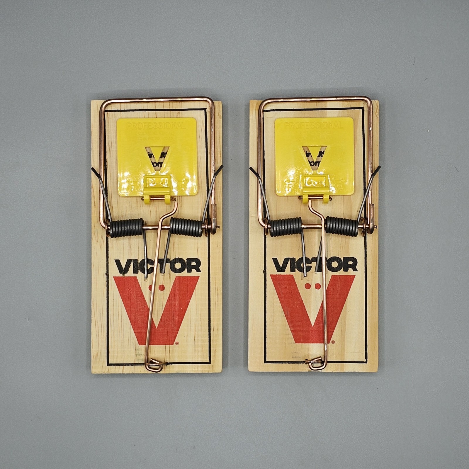 Victor M205 Rat Trap Wooden Traditional Trap Lot Of 2