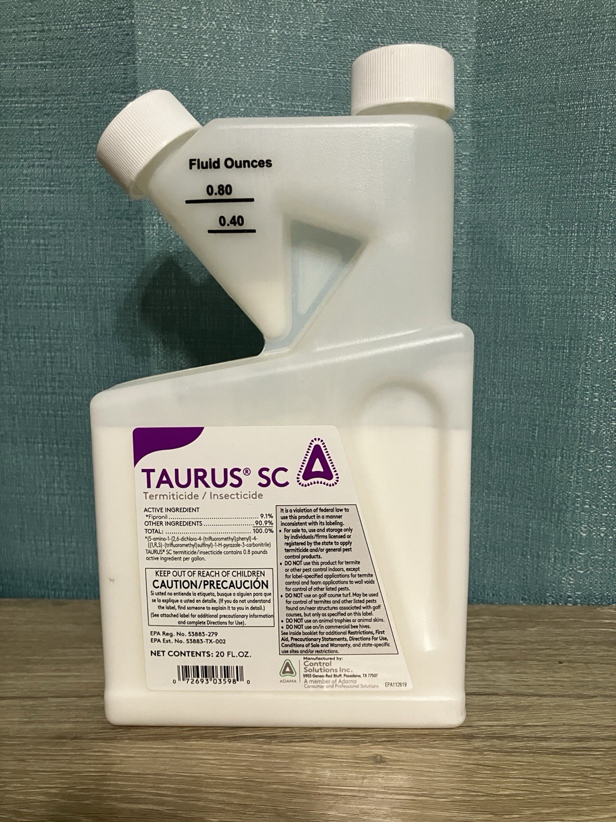 Taurus SC Insecticide 20oz: Controls Termites, Ants, More (generic Termidor)