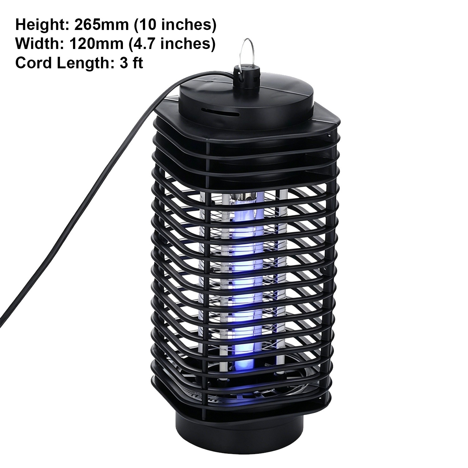 2PCS Electric Bug Zapper Mosquito Repellent Fly Trap Flying Insect Zapper Killer
