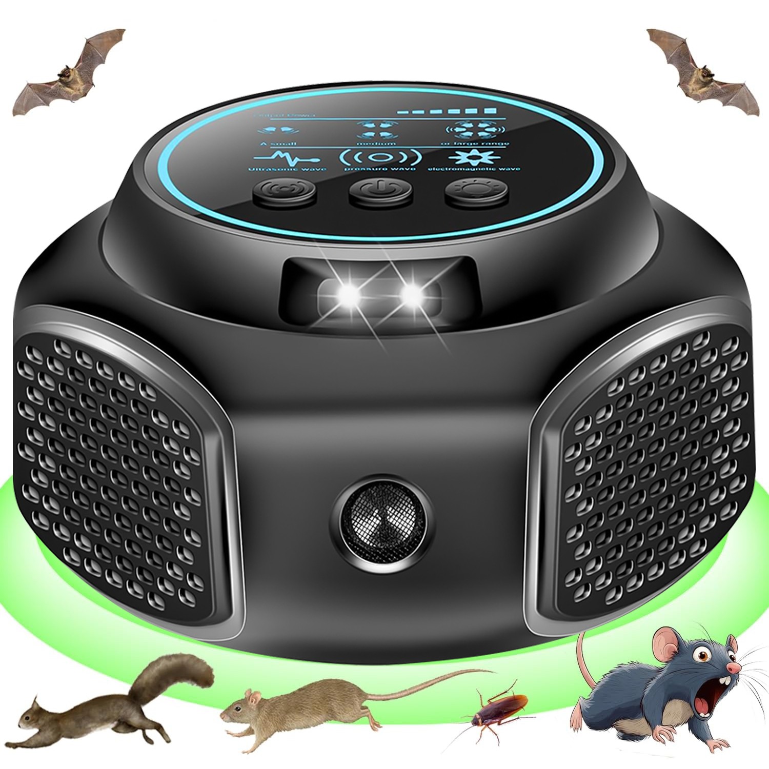 Ultrasonic Pest Repellent Plug in Pest Insect Rodent Control Mouse Mice Roach US