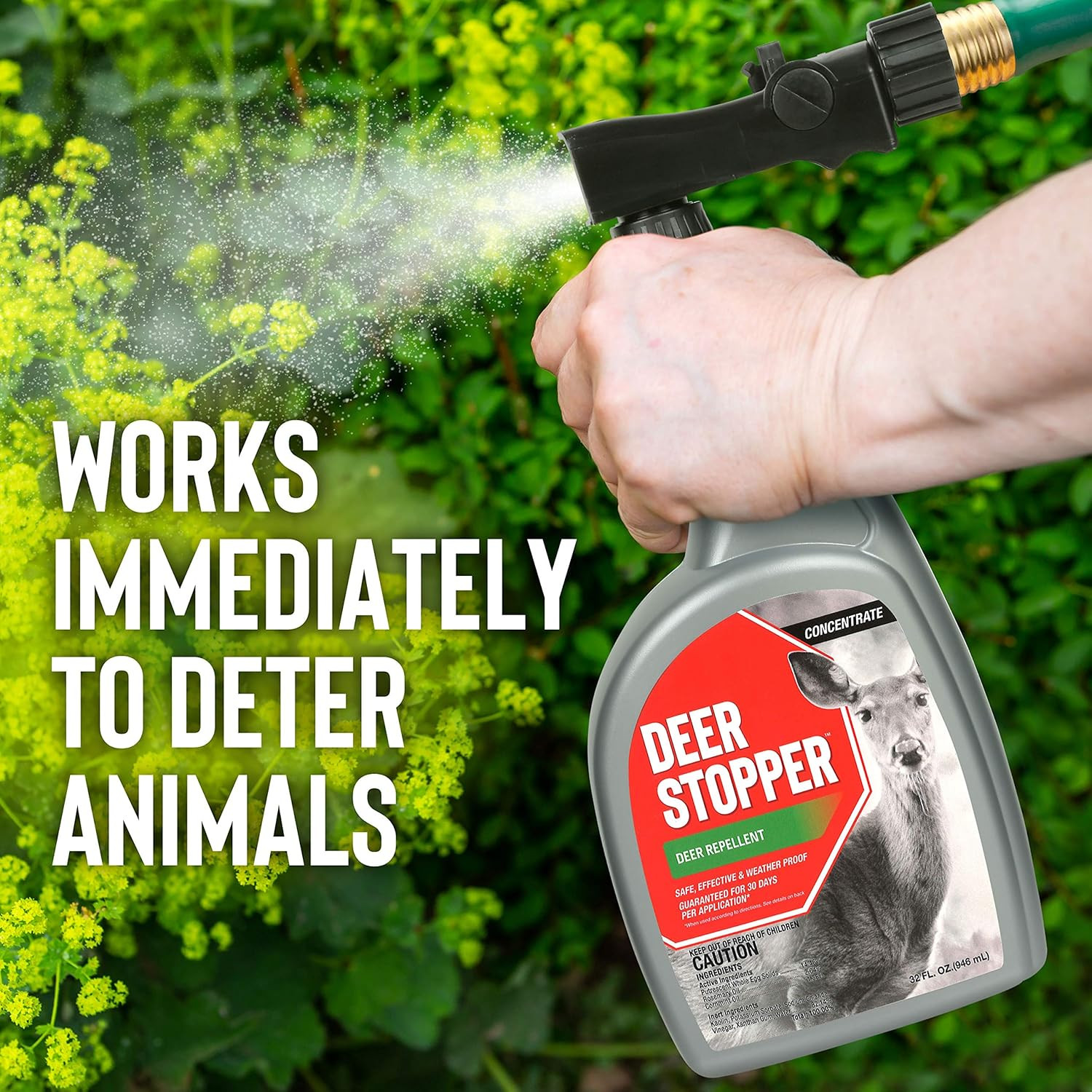 , Liquid Animal Stopper Repellent, All Natural, Effective All Year Round, Safe f