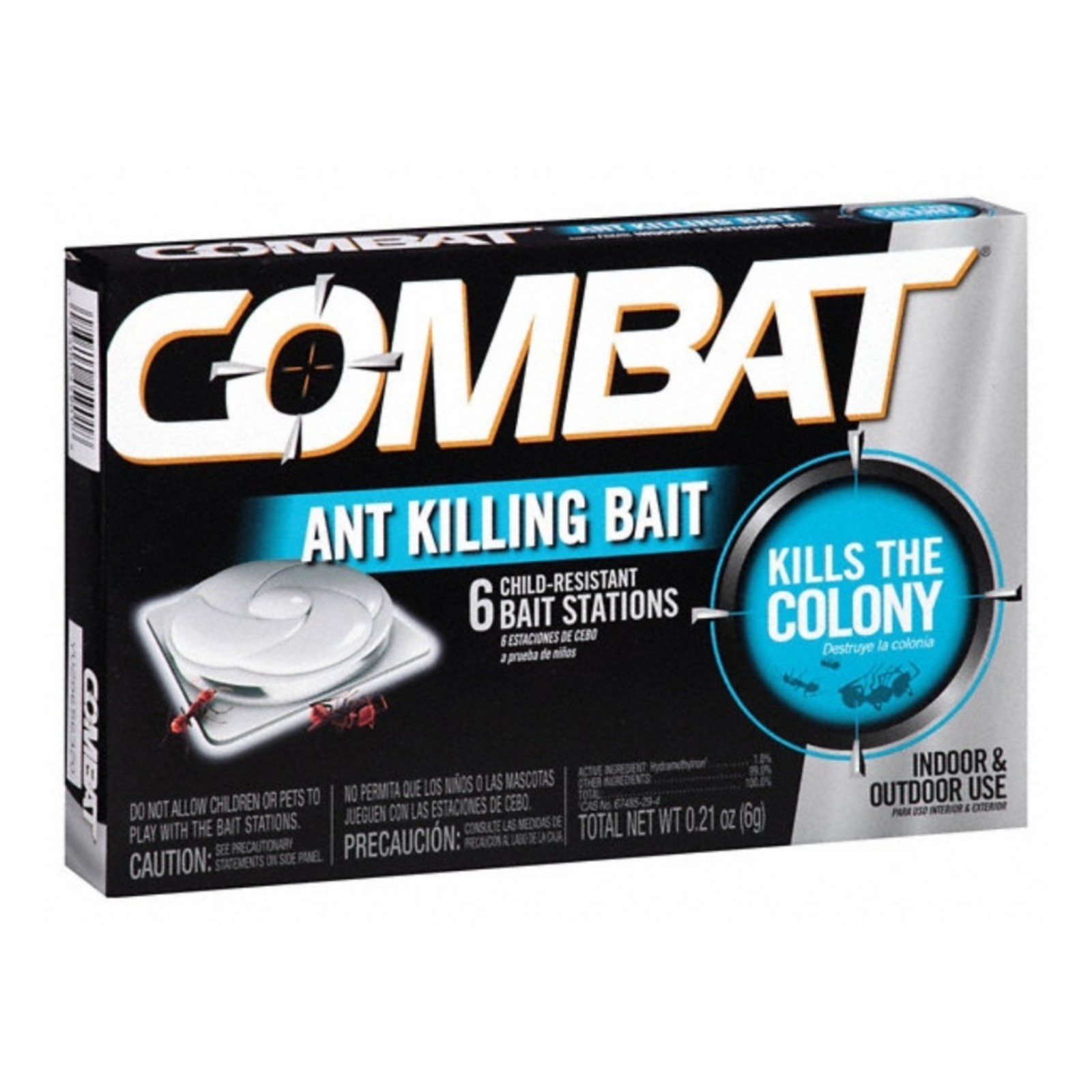 Combat Ant Bait Stations 3 Boxes 18 Traps Indoor Outdoor Ant Colony Killer