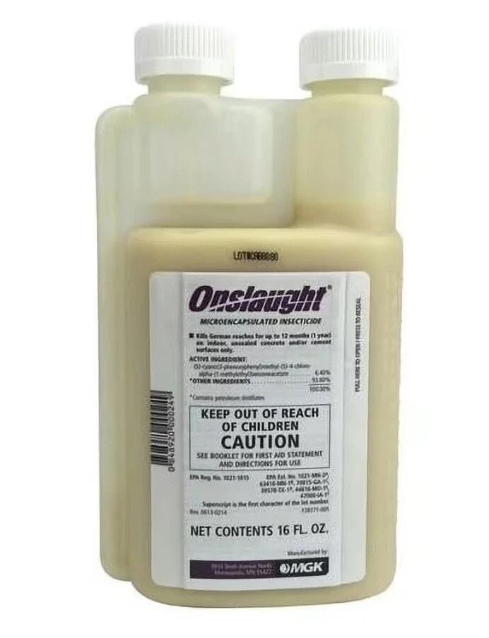 16 oz Onslaught Pest Control Insecticide Stink Bugs Bed Bugs Roaches Spiders etc
