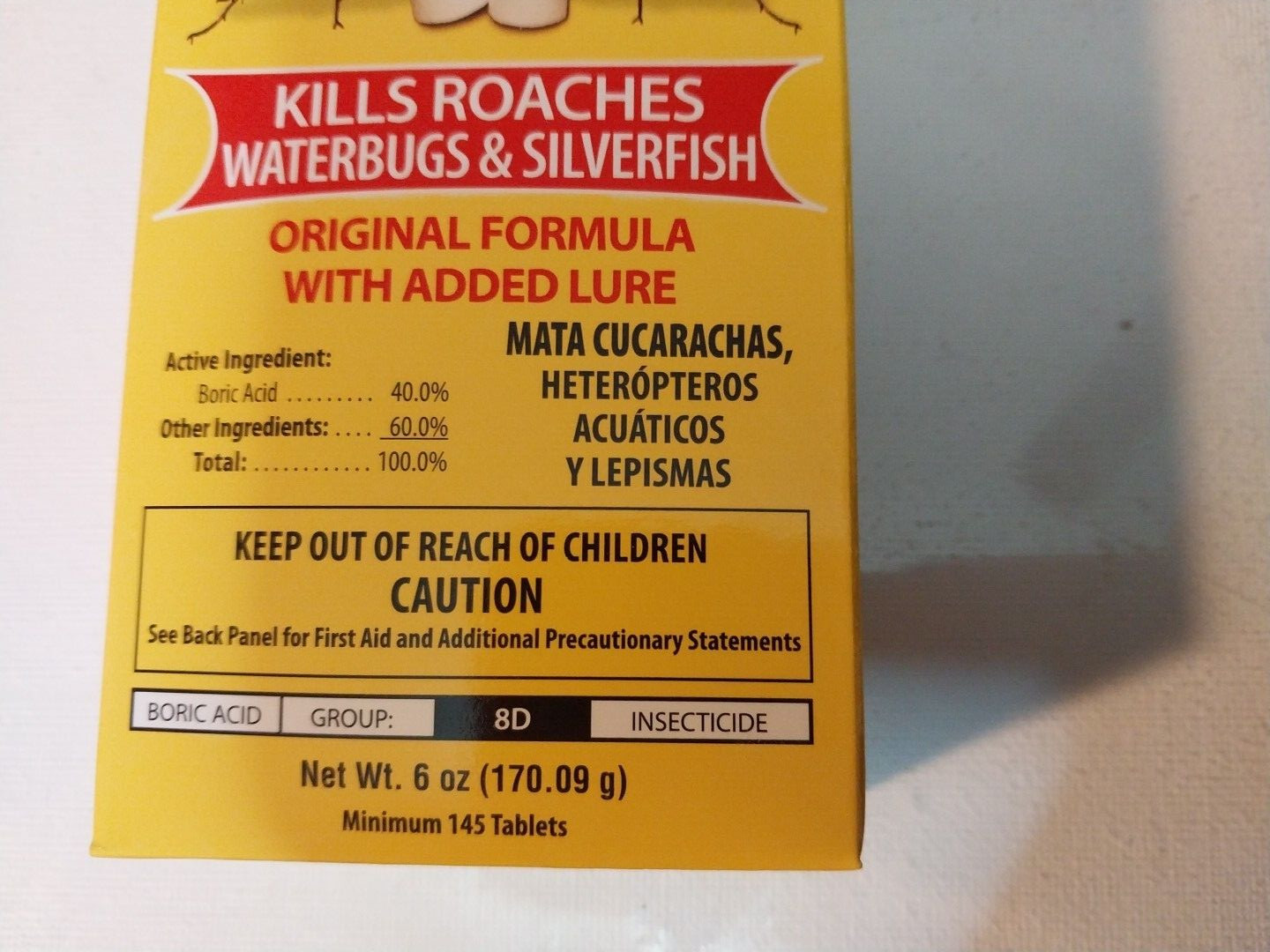 Harris Famous Roach & Silverfish Infestation Killer, 145 tablets new USA Branded