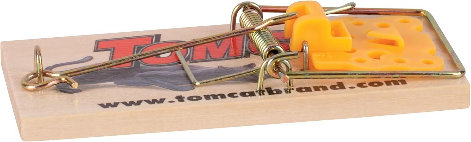 Tomcat Mouse Traps (Wooden) Effective Way to Catch Mice in the Home 2 Traps