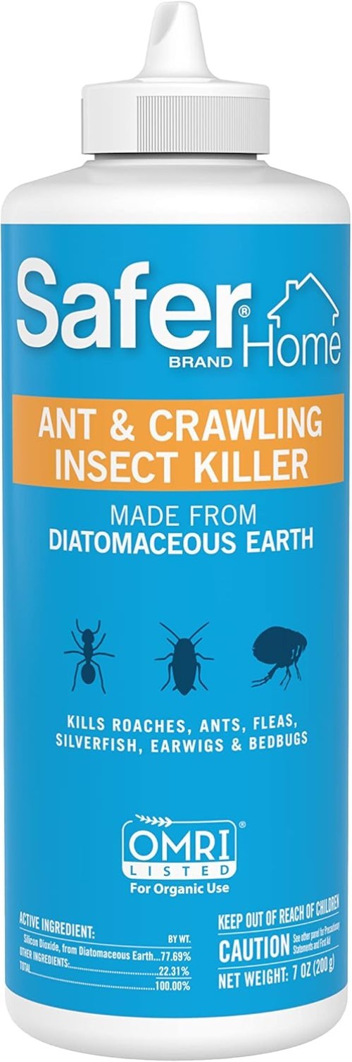 Natural 7 oz Crawling Insect Killer – Safe Diatomaceous Earth Formula for Home