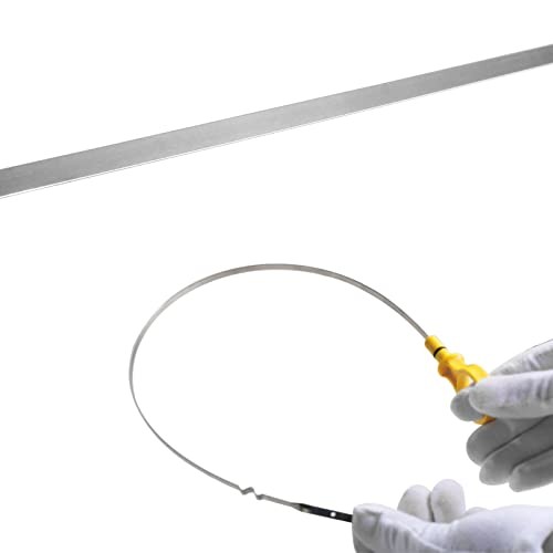ABS Handle + Metal Engine Oil Fluid Indicator Dipstick