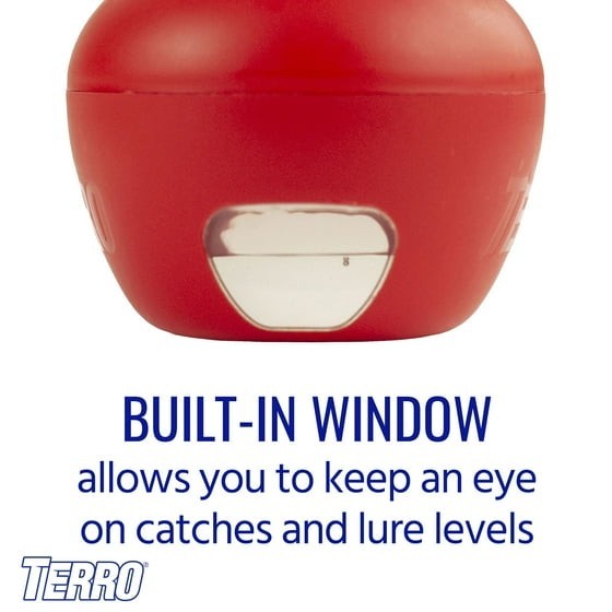 Indoor Fruit Fly Trap, (2-count) , Terro Traps, In Built With Window Sinks…