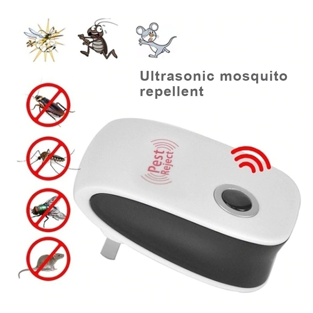1Pcs Pest Reject Ultrasound Mouse Cockroach Repeller Device Insect Rats Spiders