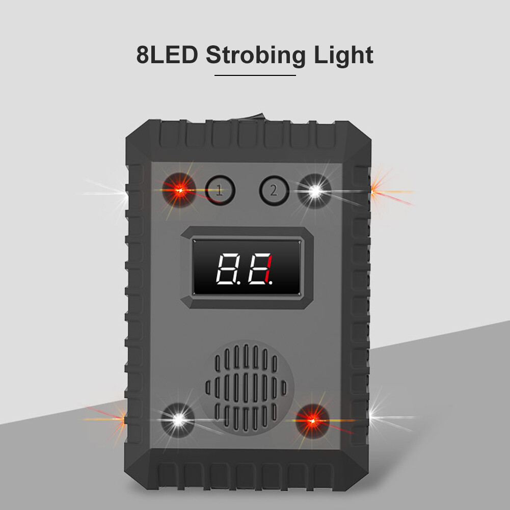 1Pcs Ultrasonic Mouse Light Alarm Sound Rat Deterrent for Car Basement Warehouse