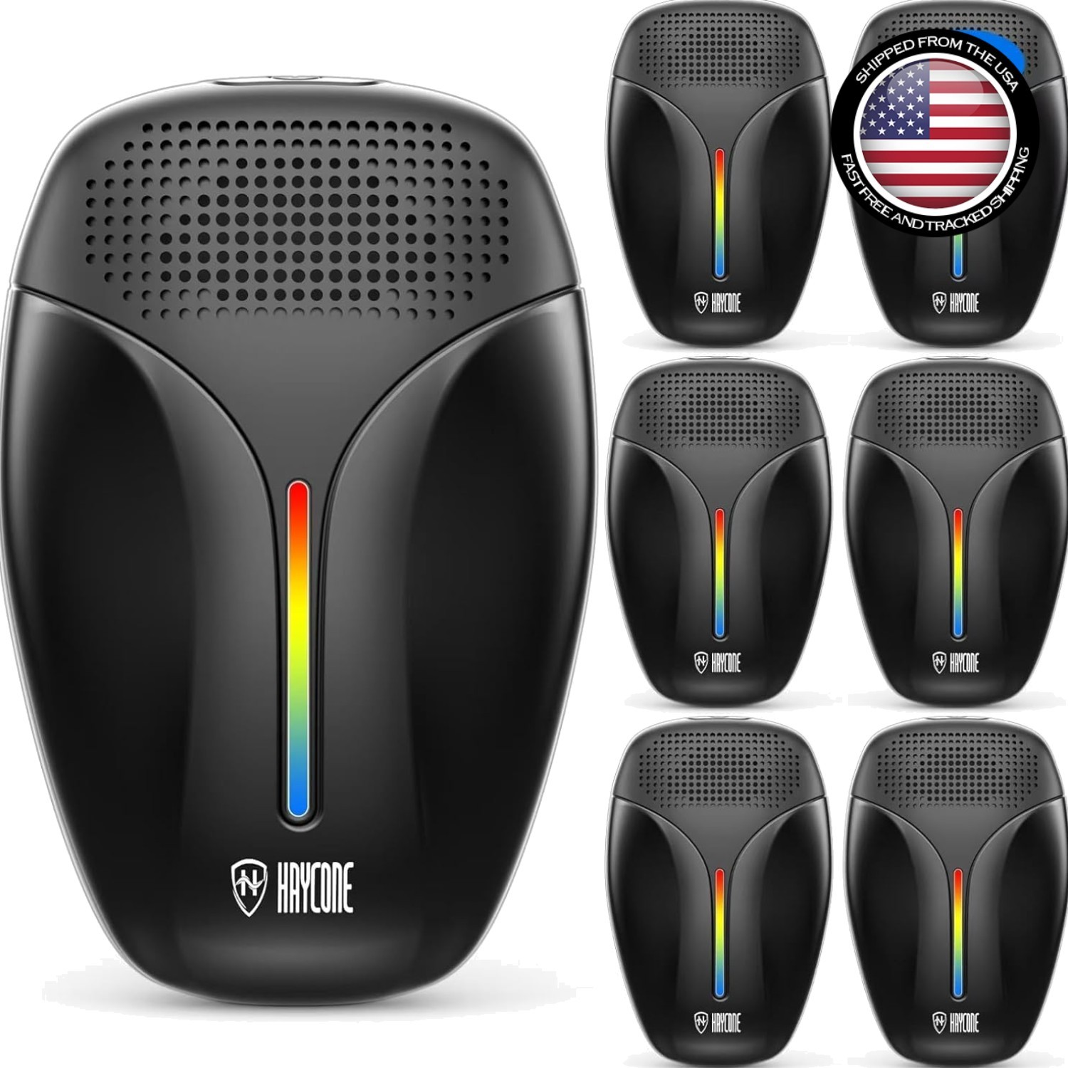 6-Pack Modern Ultrasonic Pest Control Repeller – Effective Against Common Bugs