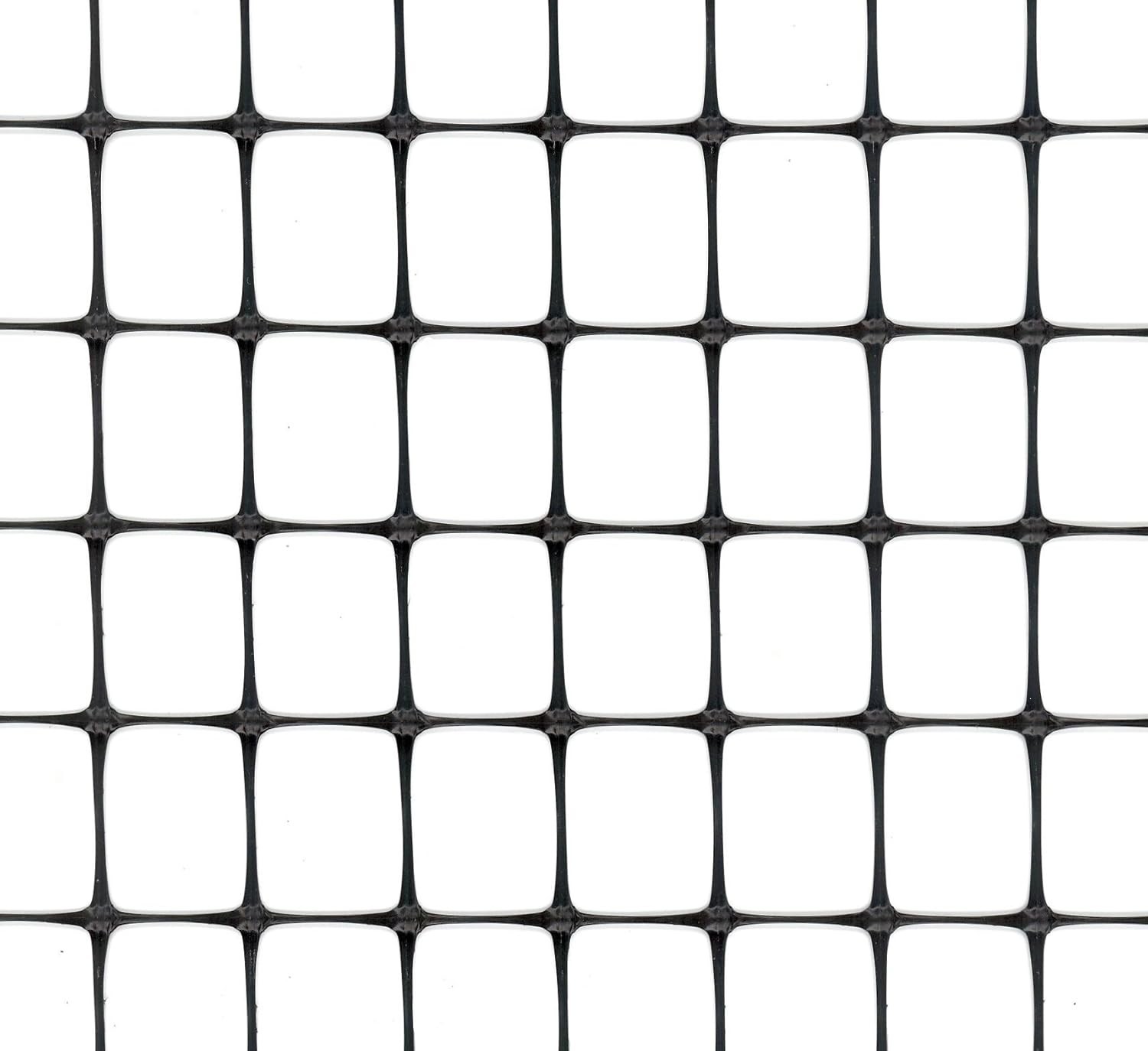 Multi-Purpose Net – Black Plastic Netting, Versatile Garden Fence – 3′ x 50′ …