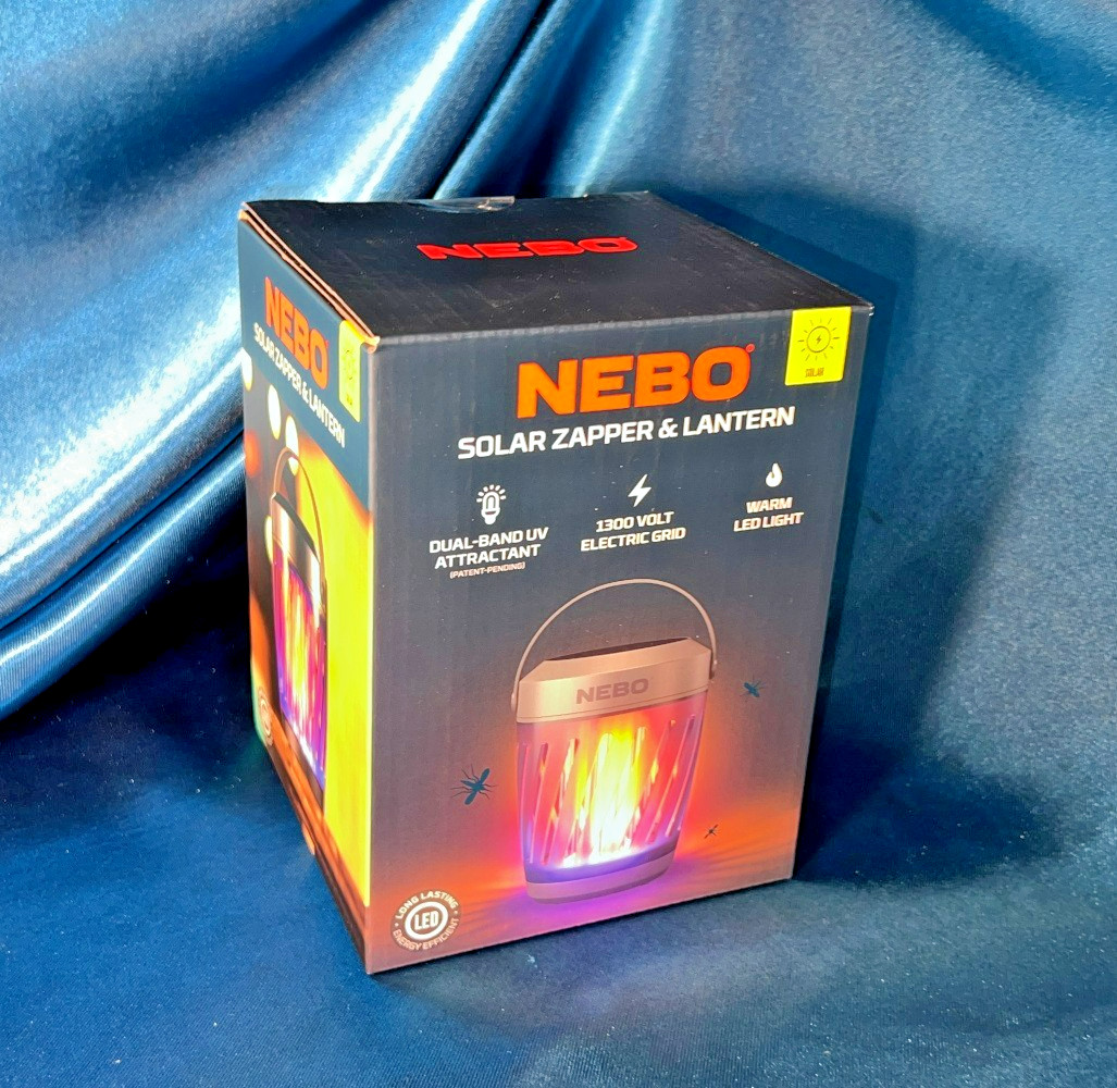 Nebo Solar Zapper and Lantern – NEB-ZAP-0003 – USB-C Rechargeable