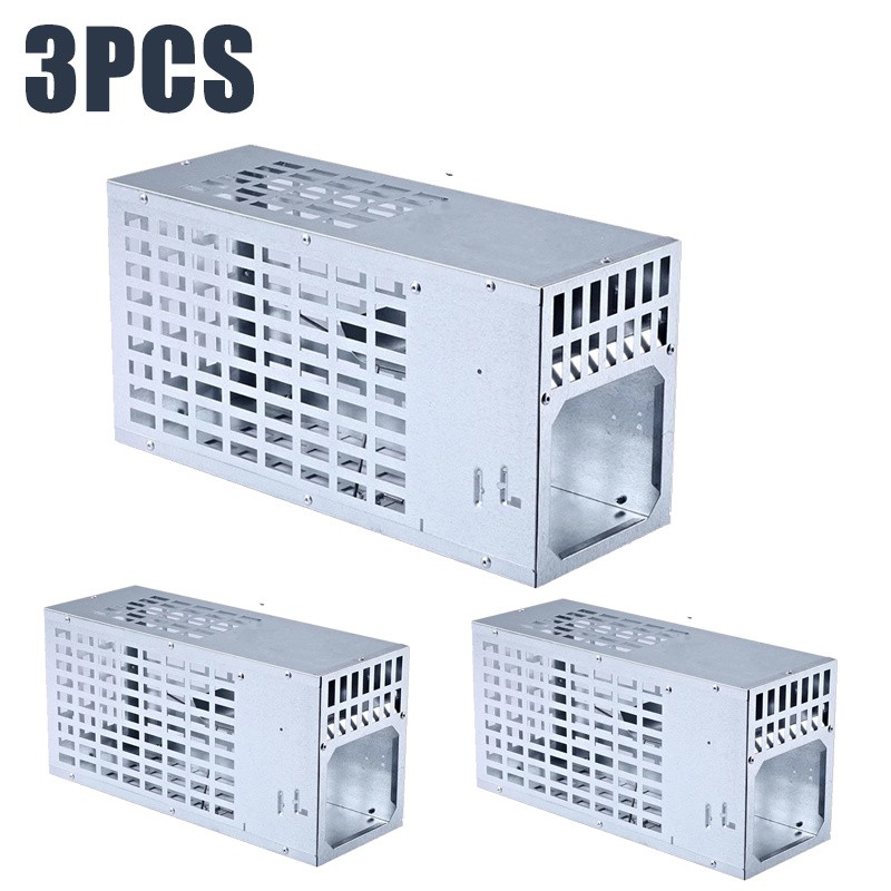 5/3/1 PCS Humane Live Mouse Trap, Reusable Metal Rodent
