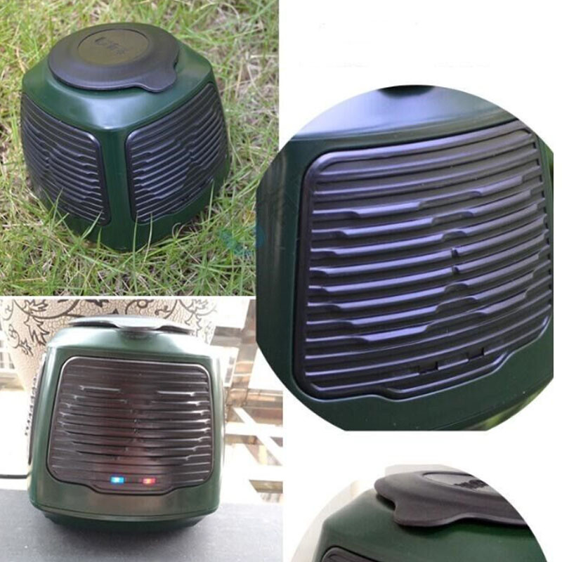 1PCS High-power and high-efficiency 8 loudspeaker ultrasonic bird repellent
