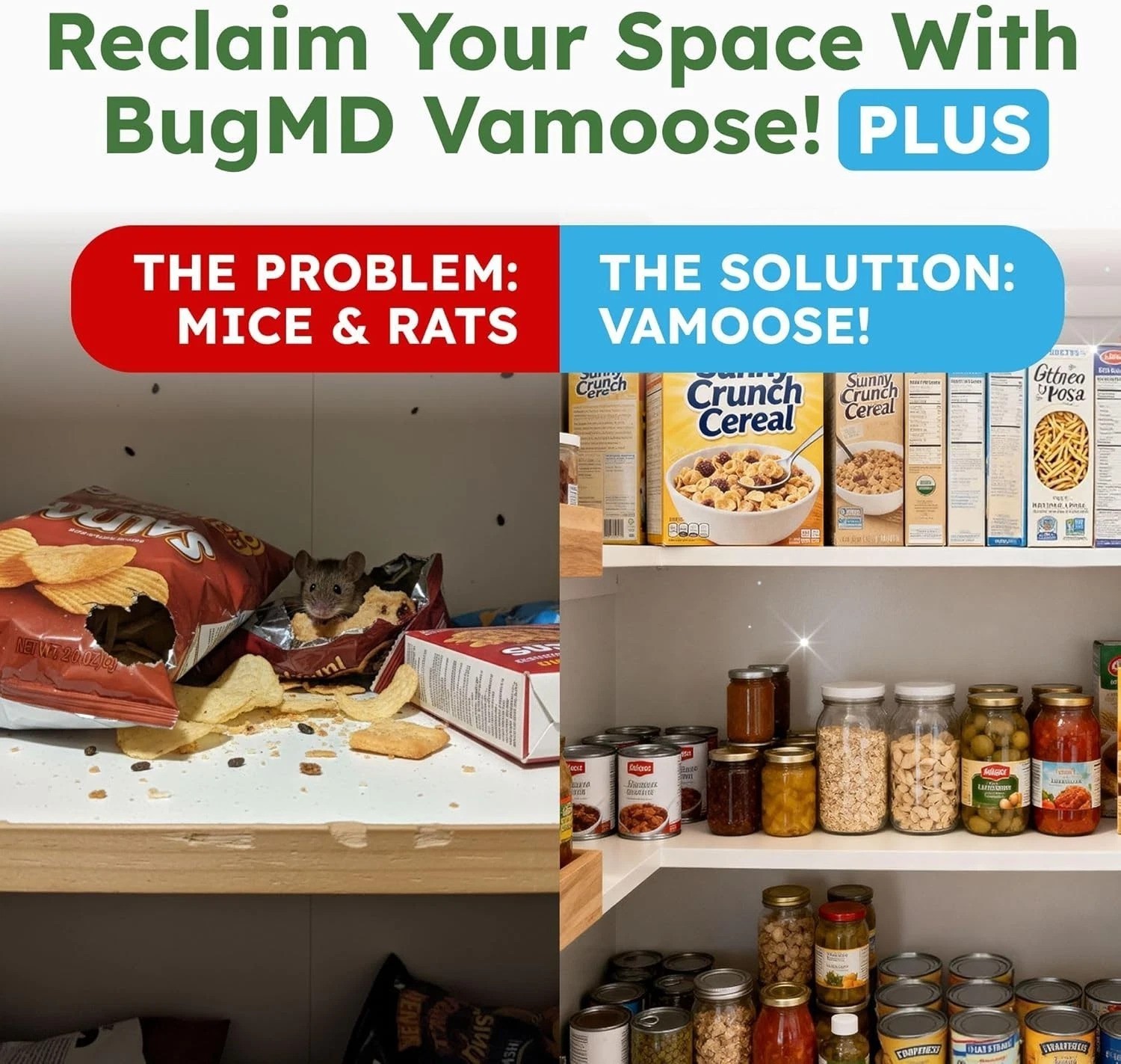 Powerful 8-Pouch Mouse Repellent, Natural Peppermint Oil, Safe Rodent Deterrent