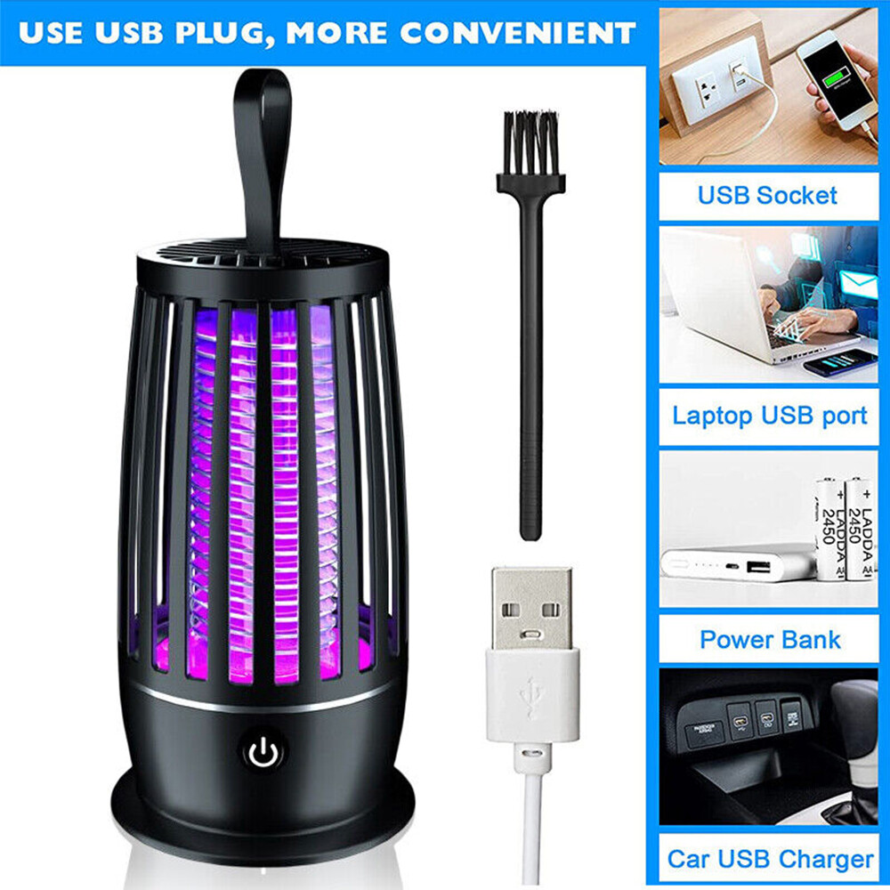 Electric Fly Bug Zapper Mosquito Insect Killer LED Light Trap Pest Control Lamp