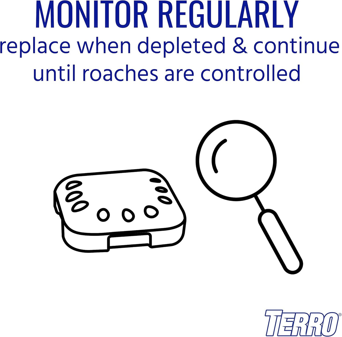 TERRO T500SR Indoor Multi-Surface Roach Bait Stations 12-Pack – Cockroach Killer