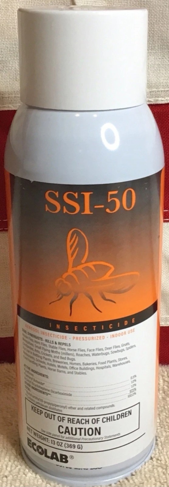 ECOLAB SSI-50 Insecticide Spray Can 13 Ounce SEALED CASE (12 CANS)